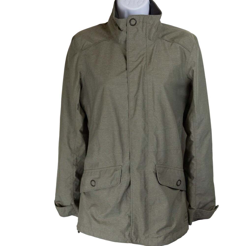 REI Olive Green Essential Women's Rain Trench Coat, XS